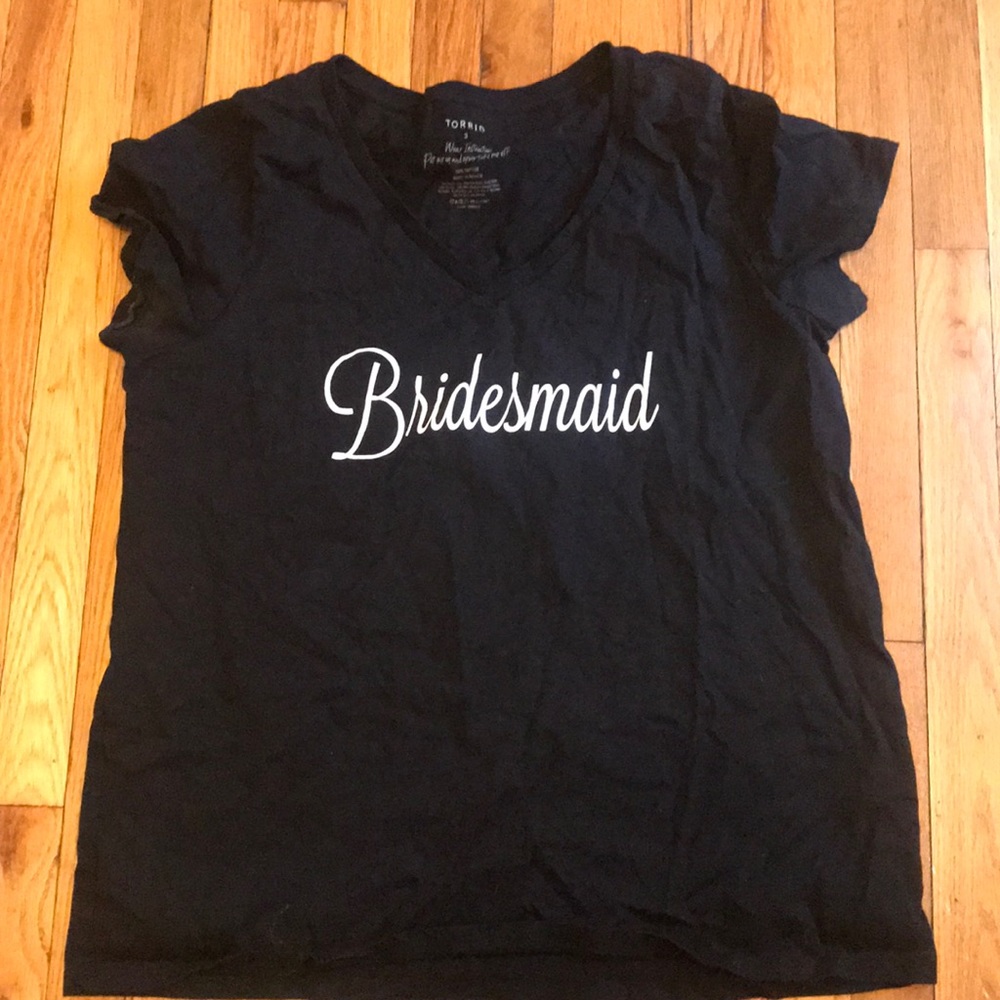 Bridesmaid Plus size tee